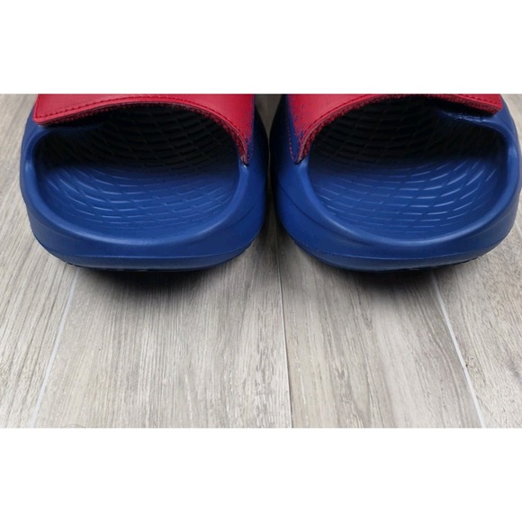 adidas X NCAA Lightblaze Slides Kansas Jayhawks Royal Red Blue Men\'s Size 8 main image 8